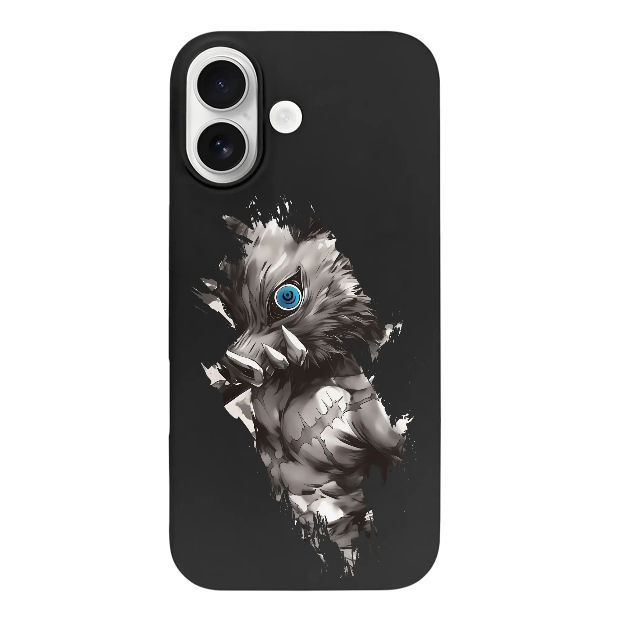 鬼滅の刃 グッズ,嘴平 伊之助 - iPhone 17 シリーズ シリコンケース 薄型 耐衝撃 指紋防止 ソフトタッチカバー 精密フィット 傷防止 保護ケース iPhone 17/17 Air/17 Pro/17 Pro Max 対応